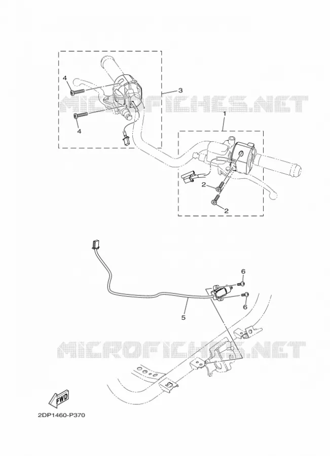 SWITCH / LEVER Yamaha SCOOTER 125 2015 NMAX  GPD125-A