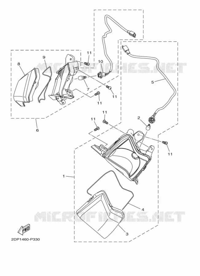 INDICATOR 1 Yamaha SCOOTER 125 2015 NMAX  GPD125-A