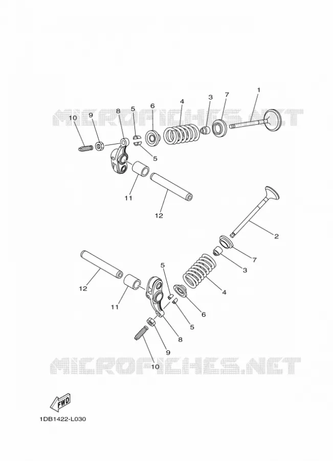 VALVE Yamaha SCOOTER 125 2015 TRICITY ABS  MW125ATRICITY