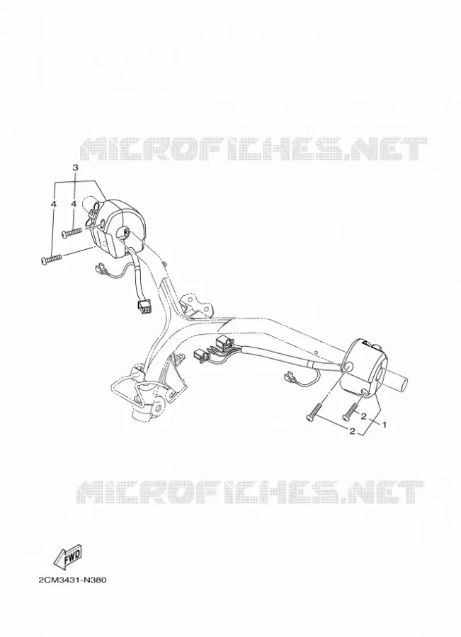 SWITCH / LEVER Yamaha SCOOTER 125 2015 TRICITY ABS  MW125ATRICITY