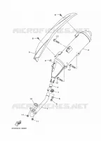 EXHAUST for Yamaha TRYPTIK 2014