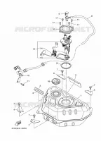 FUEL TANK for Yamaha TRYPTIK 2014