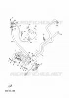 RADIATOR / HOSES for Yamaha XMAX 2010