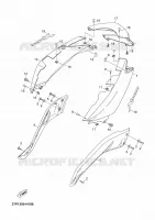 SIDE COVER for Yamaha XMAX 2010