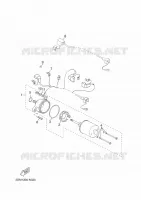 STARTER MOTOR for Yamaha EVOLIS 2015