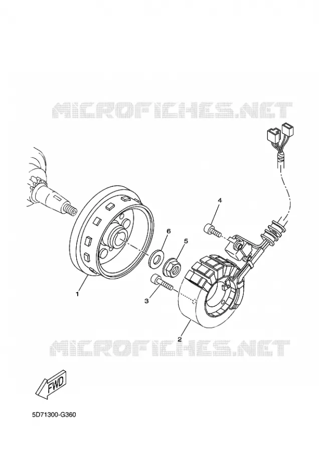 IGNITION Yamaha MOTO 125 2016 R125  YZF-R125A