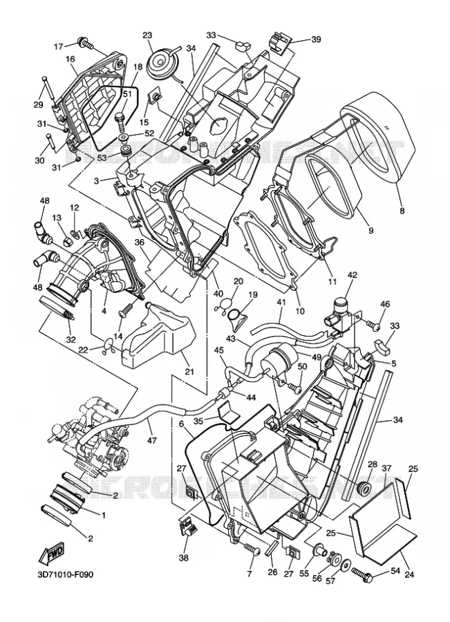 INTAKE Yamaha MOTO 250 2015 WR-R  WR250R