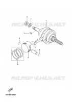 CRANKSHAFT / PISTON for Yamaha XMAX 2010