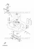 FUEL TANK for Yamaha XMAX 2010