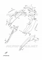 SIDE COVER for Yamaha XMAX 2010