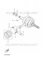 CRANKSHAFT / PISTON for Yamaha XMAX 2016