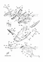 STAND / FOOTREST for Yamaha XMAX 2016