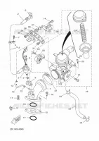 INTAKE for Yamaha XMAX 2016