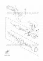 STARTER MOTOR for Yamaha EVOLIS 2015
