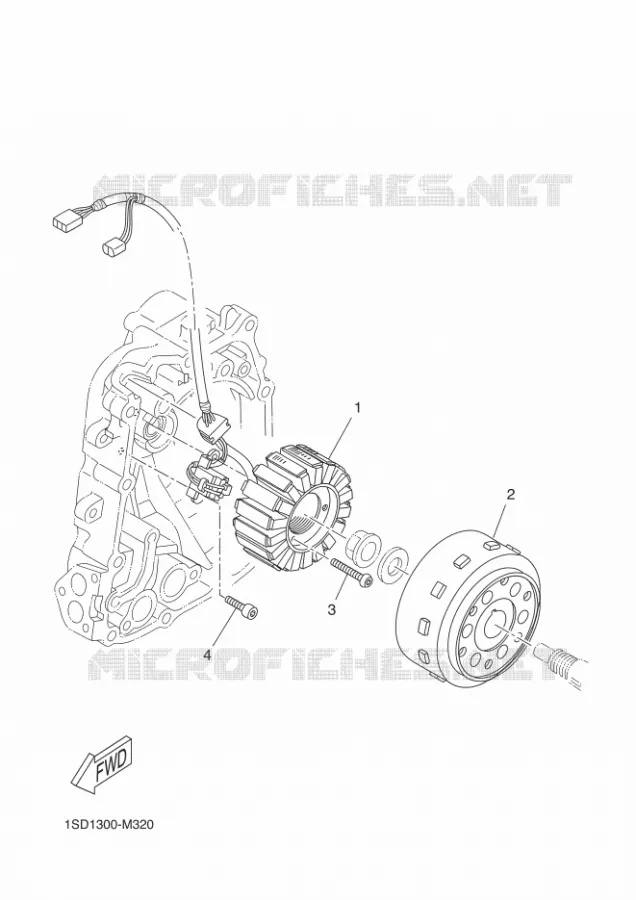 IGNITION Yamaha SCOOTER 400 2016 EVOLIS  YP400RA