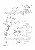 EXHAUST for Yamaha XMAX ABS 2015