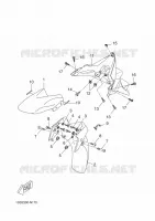 FENDER for Yamaha XMAX ABS 2015