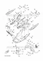 STAND / FOOTREST for Yamaha XMAX ABS 2015