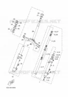 STEERING for Yamaha XMAX ABS 2015