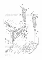 SWINGARM / SHOCK ABSORBER for Yamaha XMAX ABS 2015