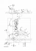 FUEL TANK for Yamaha XMAX ABS 2015