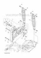 SWINGARM / SHOCK ABSORBER for Yamaha XMAX ABS 2015