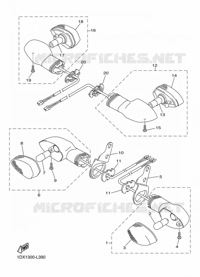 INDICATOR Yamaha MOTO 450 2015 WRF  WR450F