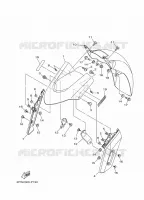 FENDER for Yamaha TMAX ABS 2015
