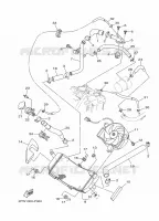 RADIATOR / HOSES for Yamaha TMAX ABS 2015