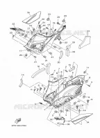 STAND / FOOTREST 2 for Yamaha TMAX ABS 2015