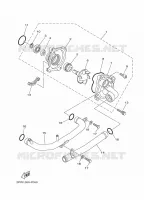 WATERPUMP / HOSES for Yamaha TMAX ABS 2015