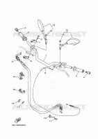 HANDLEBAR & CABLES for Yamaha MT09 ABS 2014