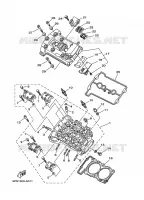 CYLINDER HEAD  for Yamaha TDM 2010