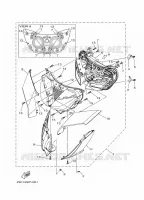 HEADLIGHT for Yamaha MT09 TRACER 2015