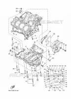 CRANKCASE for Yamaha MT09 TRACER 2015