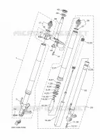 FRONT FORK for Yamaha MT09 TRACER 2015
