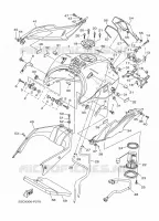 FUEL TANK for Yamaha MT09 TRACER 2015