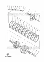 STARTER CLUTCH for Yamaha MT09 TRACER 2015
