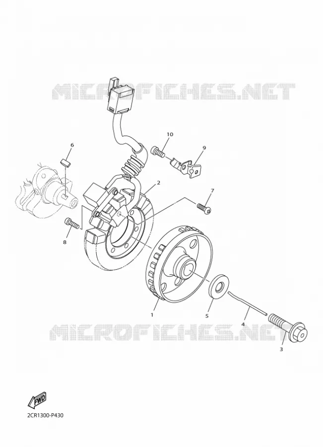 IGNITION Yamaha MOTO 1000 2015 R1M  YZF-R1M