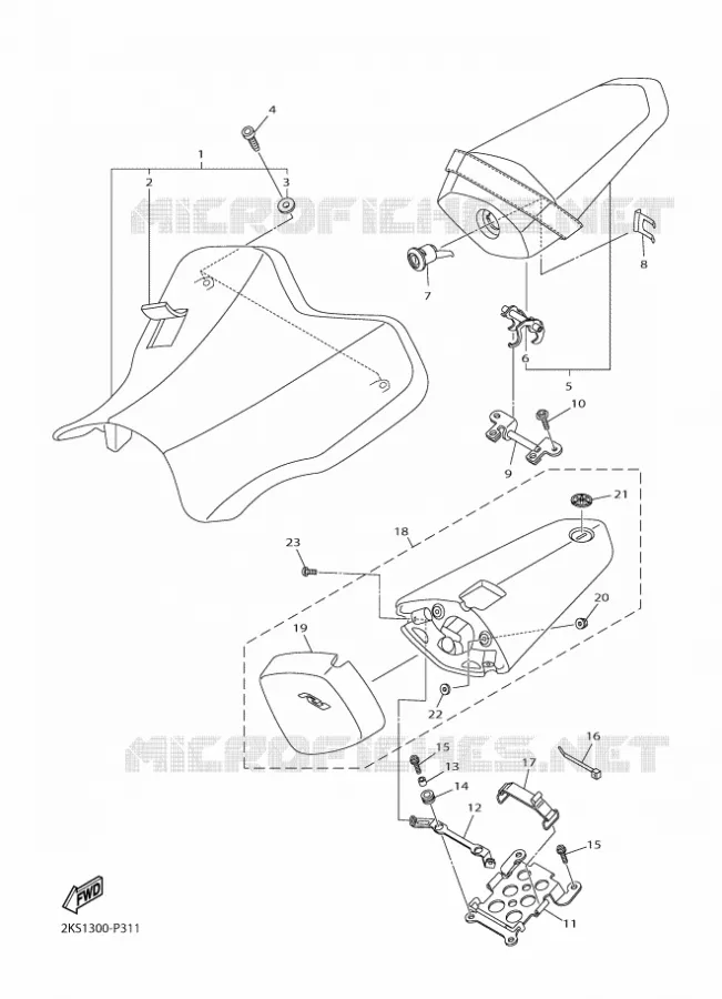 SEAT Yamaha MOTO 1000 2015 R1M  YZF-R1M