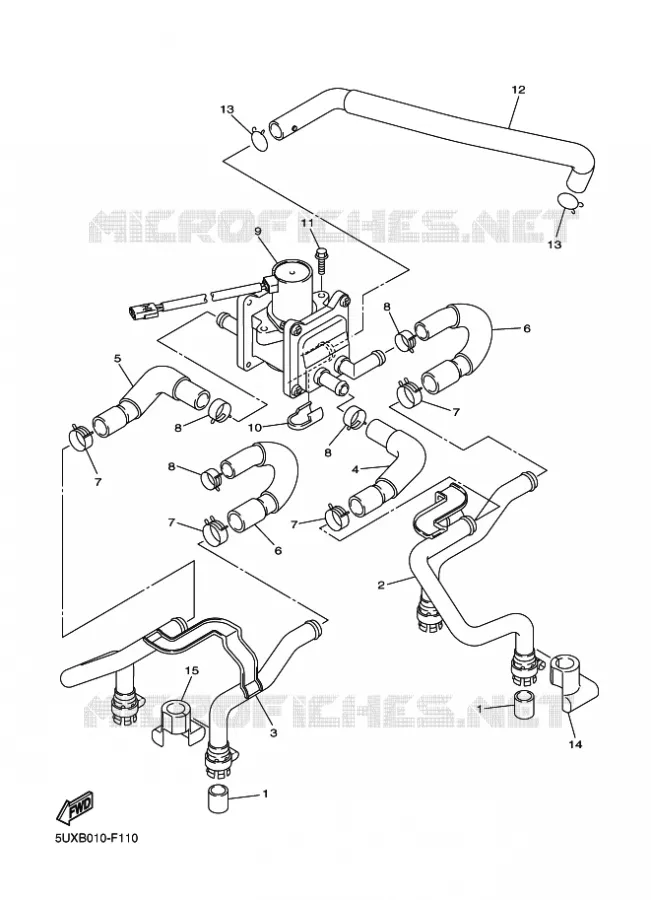 AIR INDUCTION SYSTEM AIS Yamaha MOTO 1300 2015 XJR  XJR1300C