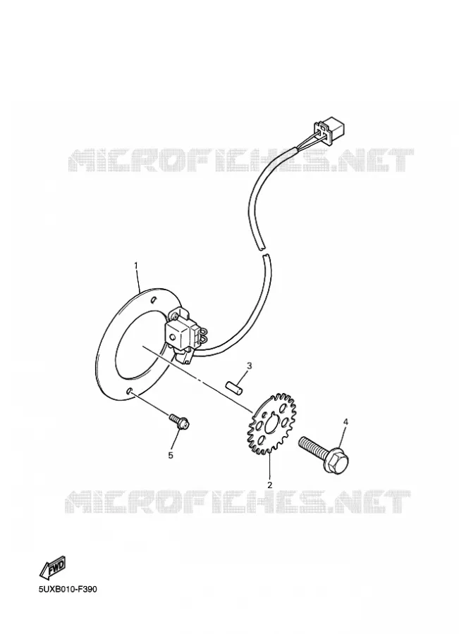 IGNITION PICKUP Yamaha MOTO 1300 2015 XJR  XJR1300C