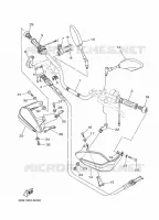 HANDLEBAR & CABLES for Yamaha XTZ SUPER TENERE 2015