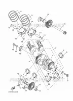 CRANKSHAFT / PISTON for Yamaha SUPER TENERE 2015