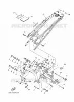 FRAME for Yamaha SUPER TENERE 2015