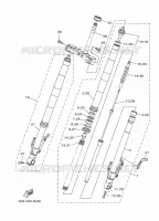 FRONT FORK for Yamaha SUPER TENERE 2015