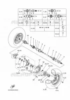 FRONT WHEEL for Yamaha GRIZZLY 2016