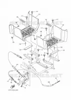 STAND / FOOTREST for Yamaha GRIZZLY 2016