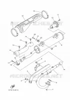 EXHAUST for Yamaha GRIZZLY 2016