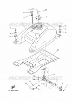 FUEL TANK for Yamaha GRIZZLY 2016